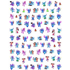 6 Sheets Cute Cartoon Nail Art Stickers Decals 3D Self Adhesive Designer Nail Stickers Kawaii Design Fashion Nail Decals Cute Nail Art Supplies for Women Girls Nail Decorations DIY Manicure (ME6)