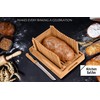 Kitchen Seven Bamboo Bread Slicer with Crumb Tray Bamboo Bread