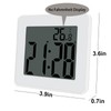 CENTOLLA Digital Shower Clock, Large LCD Display Waterproof Timer for