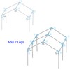 Aoneky Add 2 Leg Expansion Kit for High Peak Canopy,