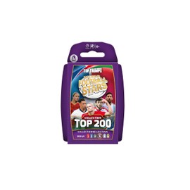 Top Trumps World Football Stars Top 200 Pack 4 carte con i giocatori più popolari del calcio regalo educativo a partire dai 6 anni