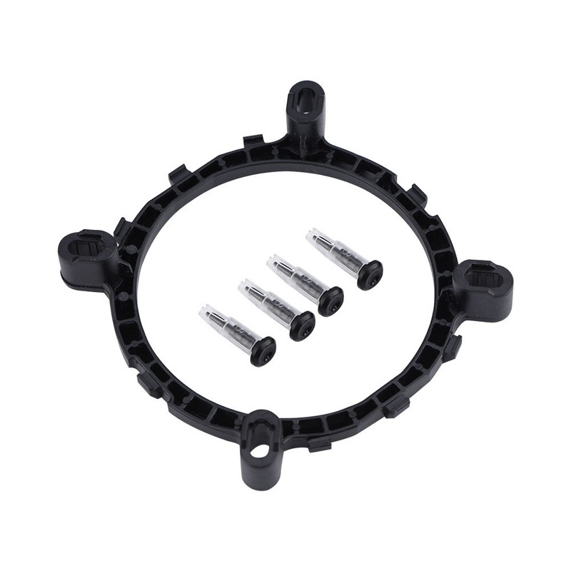 Quiet 4pin 6 Heatpipe CPU Cooler Dual tower Air Cooling