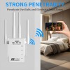 Repetidor Extensor Inalambrico De Señal WIFI Amplificador Del Router 1200Mbps
