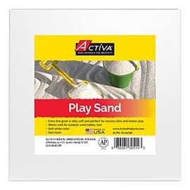 Activa Active-PlaySand-25Lbs Activa-PlaySand-25Lbs, 10" L x 5" W x 10" H, White