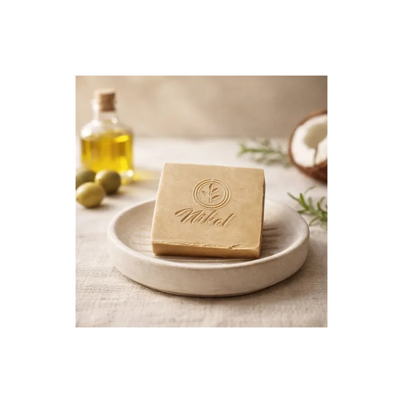 Jabón Castilla Premium Natural 90% Oliva+coco+vitamina E