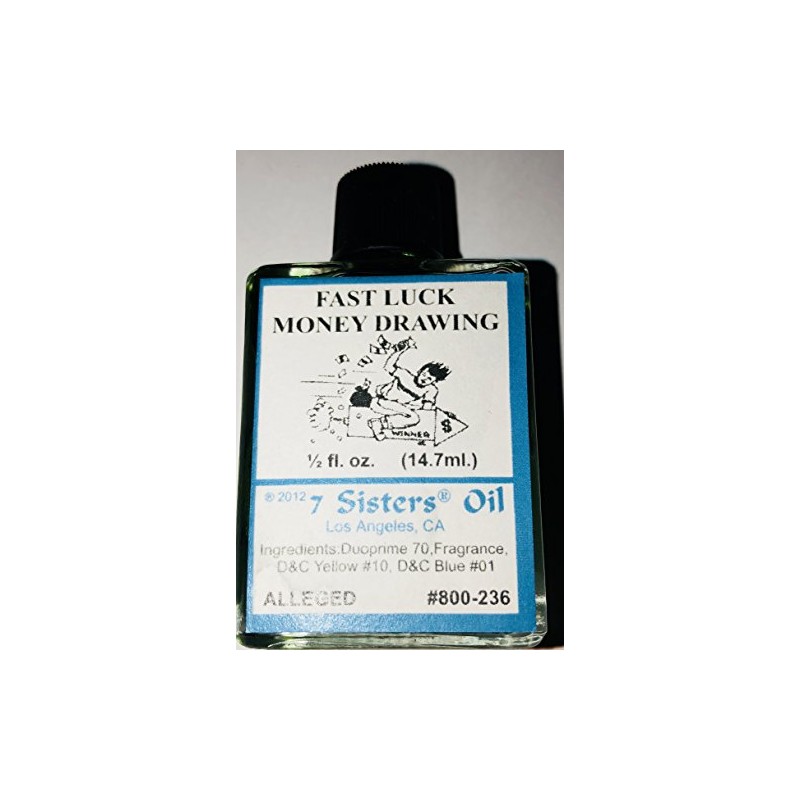 7 Sisters` Fast Luck/ Money Drawing oil, 4 dram