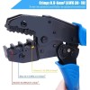 Unbranded HS-30J Ratchet Crimper Plier Crimping Hand Tool For Wire