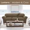 Lamberia High Stretch Sofa Cover for 2 Cushion Couch Loveseat