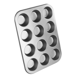 Chef Aid Non-Stick Muffin Pan, 12 Hole Pan ideal for Muffins and Cupcake