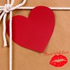 Red Lips Stamp – Self Inking Red Ink Stamper –