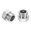 PATIKIL 1/8 to 1/4 Air Brush Hose Adapter 3 PCS