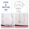 INFINIONLY Women's Bracelets, 925 Sterling Silver Bracelet, Infinity Symbol Bracelets