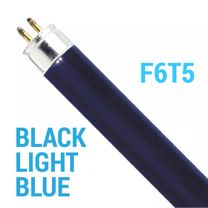 Satco S2907 F6T5/BLB Blacklight Black Light Blue Fluorescent 6W T5