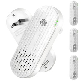 Plug In Air Ionizers - 4 Pack, Negative Ion Air Purifier for Home with Aroma Sheet | Quiet Operation | Air Freshener for Bedroom, Office, Garage Room,Portable Air Cleaner Odor,Pets Smell