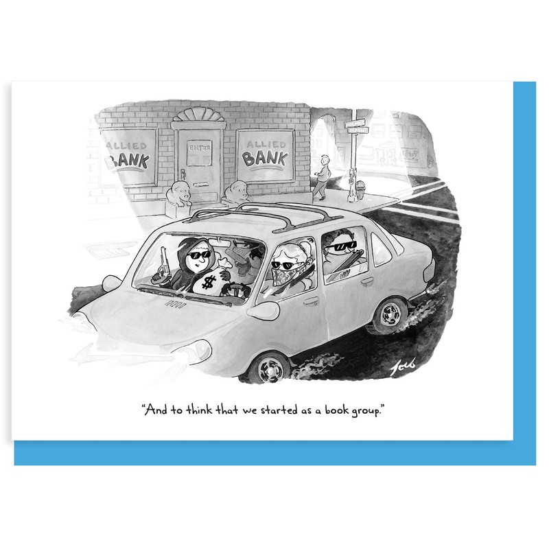 Nelson Line Cartoon Collection Assorted Card Box | 8 blank