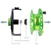 Maxcatch TimeFly 5/6/7/8wt Fly Reel CNC Machined Cut Aluminum Teflon