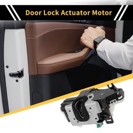 REPAIROCK Power Door Lock Actuator Motor for Ford F-150 2009-2014 Door Latch Actuator Assembly Front Left Driver Side Black