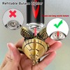 Torch Lighter - Turtle Shaped Refillable Gas Adjustable Flame Lighter,