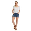 Suko jeans Women’s Stretch Denim Cutoff Shorts 85219 Bleach 4