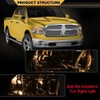 CNNELL Front Headlights Assembly Left & Right Pair w/Bulbs Compatible
