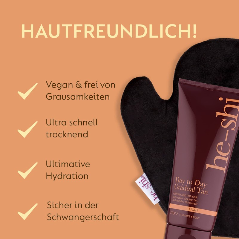 HE Shi Day to Day Gradual Tan 200ml