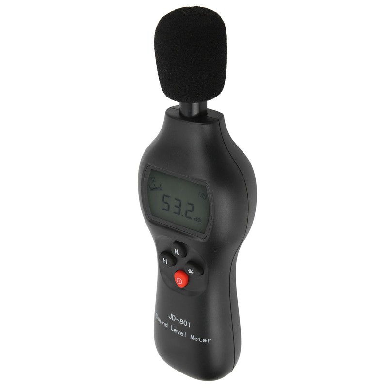 Digital Noise Detector Sound Level Measurement LightWeight LCD HighResolution Sound