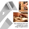 4 Pcs Pry Bar Scraper Set with Built in Nail