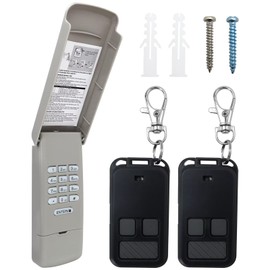 Vicue Performance Garage Door 877MAX Opener Keypad and 893MAX Remotes Fit for LiftMaster 91LM 92LM 94LM 96LM 971LM 972LM 973LM 974LM 973W Red/Orange Learn Button 1997-2005 390MHz