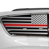 BOGAR TECH DESIGNS Precut Quarter Window American Flag Vinyl Decal