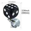 Temzzer Steering Wheel Knob Dice Car Turning Assist Suicide Spinner