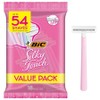 BIC Silky Touch Women's Disposable Razor Blades 2x Pretty Pastel Razor Handle Shaving Razors Pack of 10, 18-Count / BIC Silky Touch 여성용 일회용 면도기 블레이드 2개 예쁜 파스텔 면도기 손잡이 면도 면도기 10개 팩, 18-Count