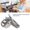Coffee Portafilter Diverter Nozzle Stainless Steel Double Guide Diversion Nozzle
