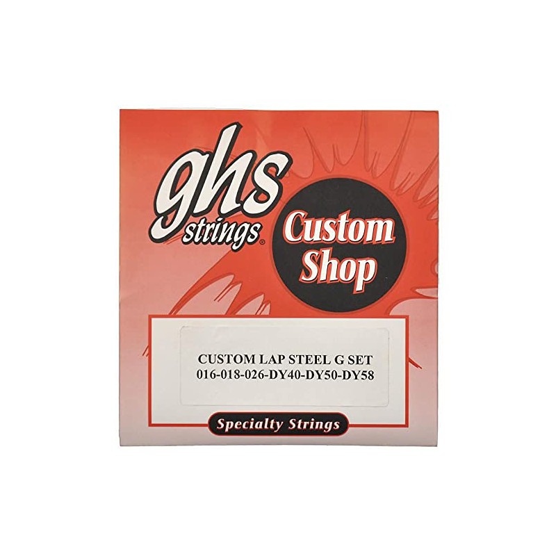 GHS Electric Lap Steel Strings G Tuning 16-58 (6 Pack