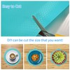 Bloss Shelf Liner,Drawer Liner Roll,EVA Washable Refrigerator Mat for Kitchen