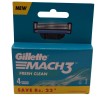 For Gillette Gillette Mach3 Mens Razor Handle + 5 Razor