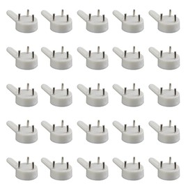 MILISTEN 100 Pieces Invisible Hard Wall Hooks, Traceless Wall Picture Hooks, Seamless Nail Hanger for Hardware, Fixings and Hooks, Wall Mount, No Marks, Picture Frame Hangers