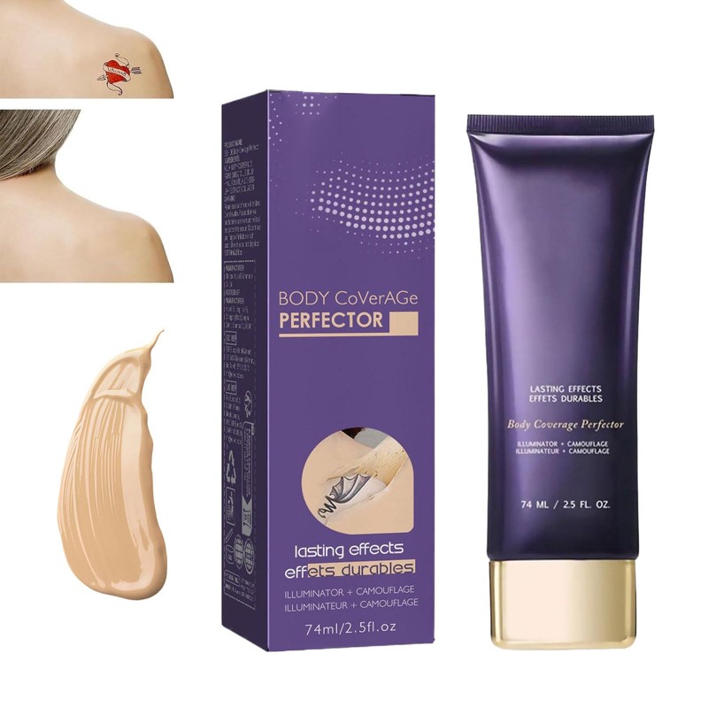 Body Concealer Waterproof,Body Concealer Full Coverage,Makeup Foundation,Waterproof Tattoo Cream for