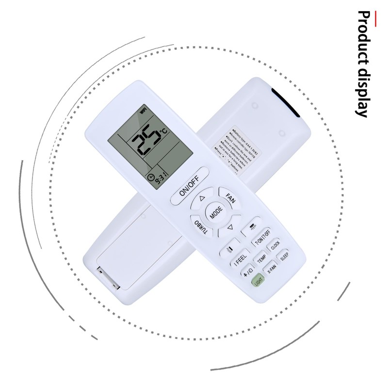 RETROSUN Replacement Remote Control for GREE Air Conditioner YAP1F YV1L1