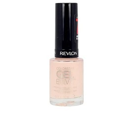 Revlon ColorStay Gel Envy Longwear Nail Polish, with Built-in Base Coat & Glossy Shine Finish, in Pink, 015 Up In Charms, 0.4 oz