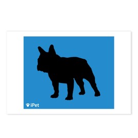 CafePress Bulldog Ipet Postcards (Package of 8), 6"x4" Printed Note Card