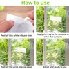 Kensizer 30-Pack Window Fly Traps for Indoors, Paper Sticky Strips,