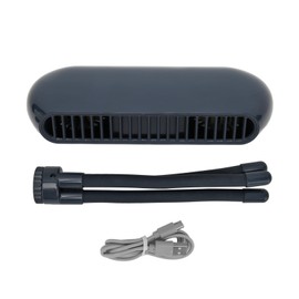 Stroller Fan Mini Handheld 4 Speed USB Battery Operated Baby Flexible Tripod Clip On Car Seat Cooling Fan Blue