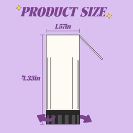 Biodegradable Confetti Cannon - Party Cheer for Celebrations (Cherry Blossom Pink, Ocean Blue, Elegant Purple) - Columniform Party Cannon