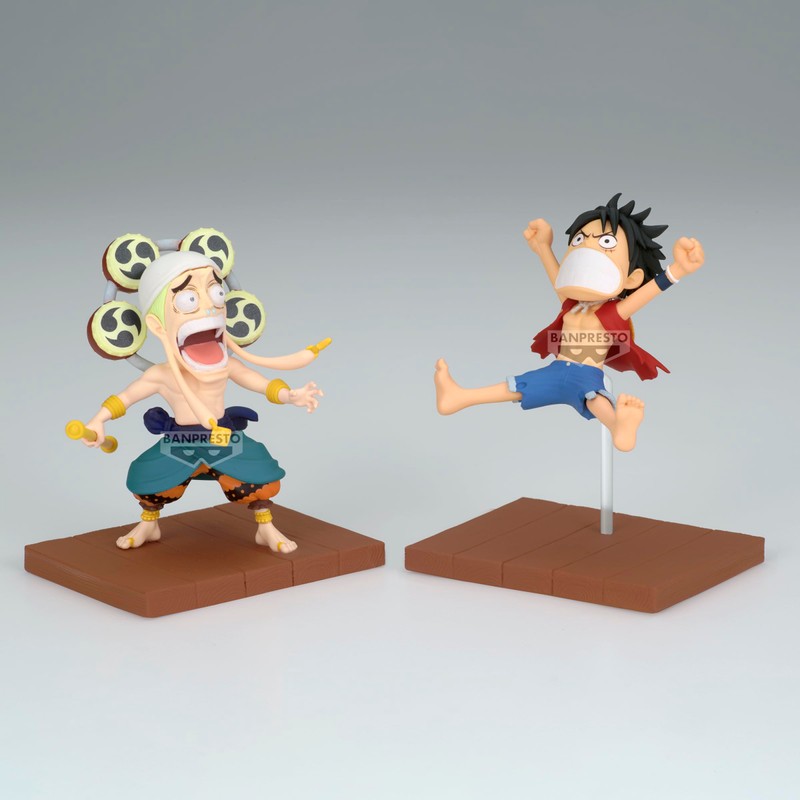 Banpresto Monkey D. Luffy & Enel One Piece Figure -