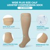 LEOSTEP 2XL-5XL Plus Size Compression Socks Plus Size for Men