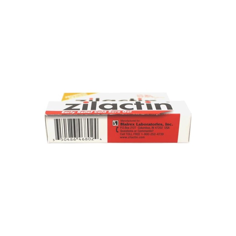 Zilactin Cold Sore Relief Gel - .25 oz (7.1 g),