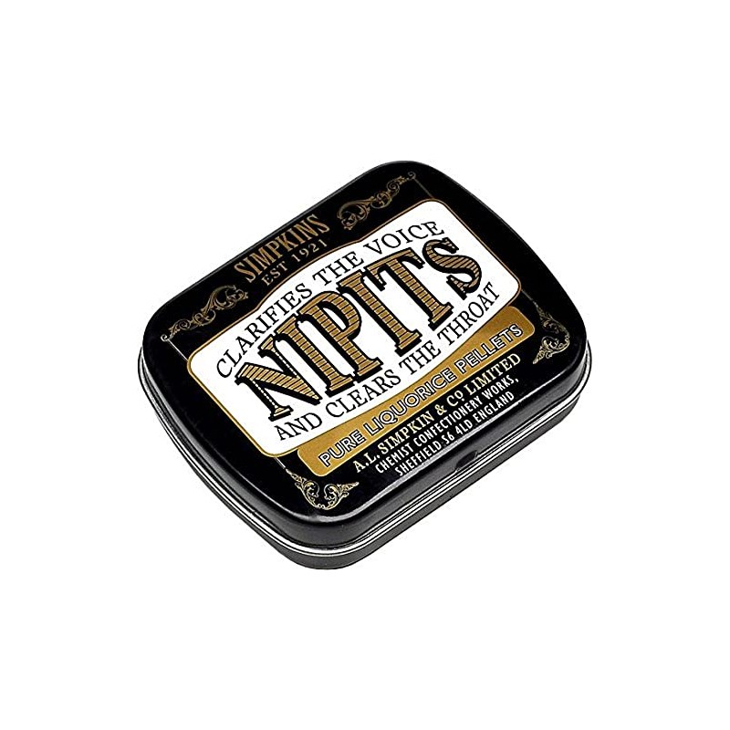Simpkins Nipits Liquorice Pellets Original 11 g (6 PACK)