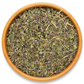 NY Spice Shop Pennyroyal Herb - Cut and Sifted Leaves - Dried Mentha Pulegium Leaffor Culinary and Herbal Use - Pennyroyal Dried Herb for Herbal Tea (8 Ounce (Pack of 1))