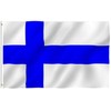 Anley Fly Breeze 3x5 Foot Finland Flag - Vivid Color