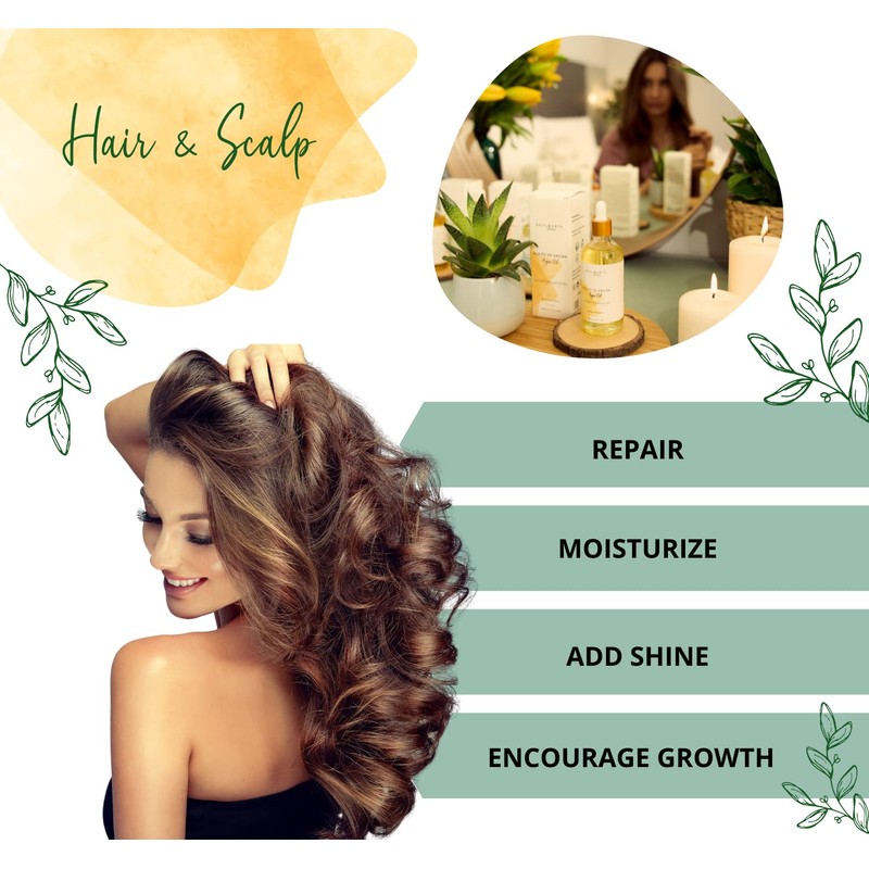Real Earth Stories Argan Oil and Naturally Cold Pressed for